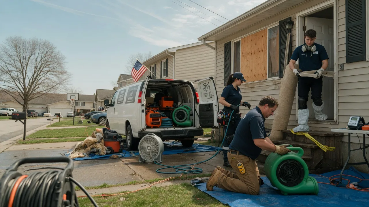 Water Damage Restoration in Huntsville, MO near me